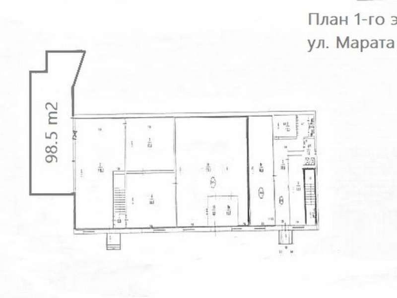 помещение под офис на Марата ул., д.51