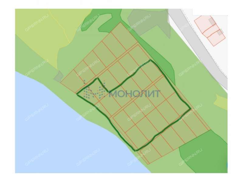 земельный участок 280 соток Лесная улица село Нижний Красный Яр