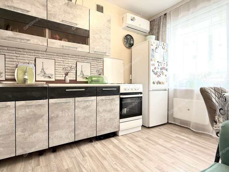 однокомнатная квартира на Космической улице дом 34 к2