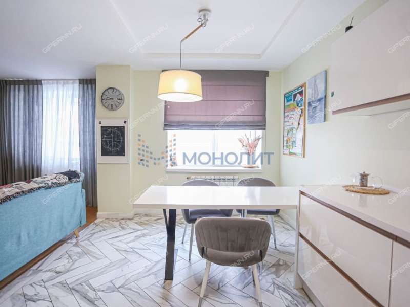 трёхкомнатная квартира на Мещерском бульваре дом 9