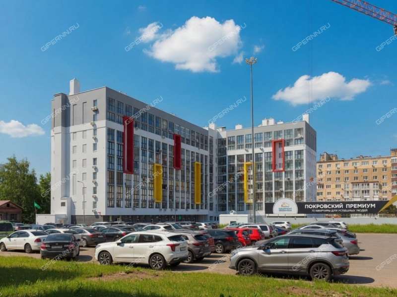 трёхкомнатная квартира на Большой Покровской улице дом 78