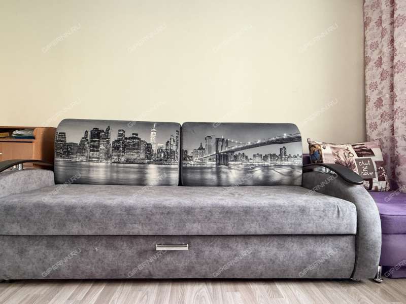 однокомнатная квартира на Космической улице дом 34 к2