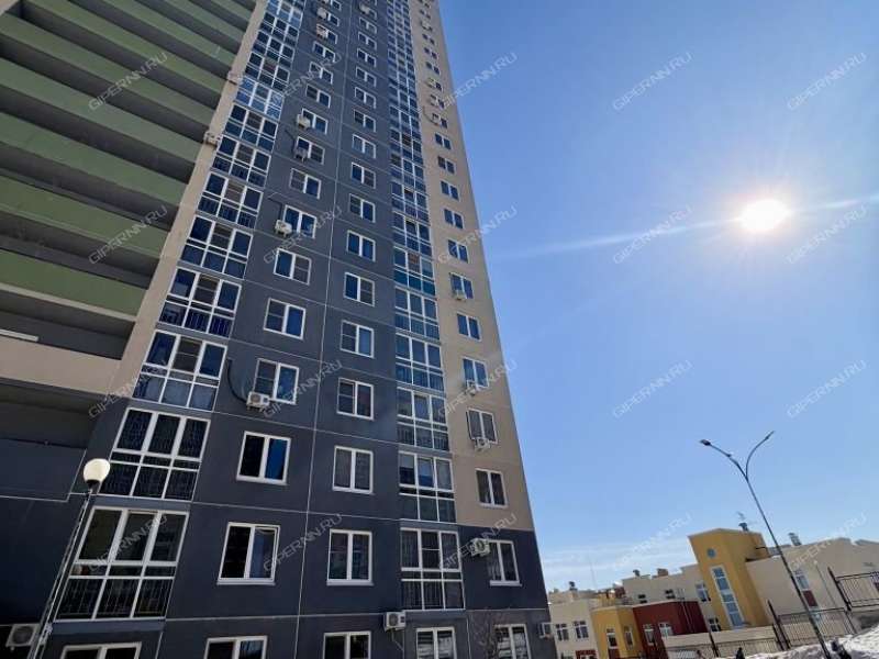 двухкомнатная квартира на улице Русская дом 7 Анкудиновка