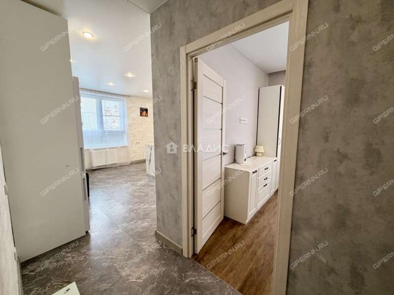 двухкомнатная квартира на улице Героя Советского Союза Аристархова дом 1