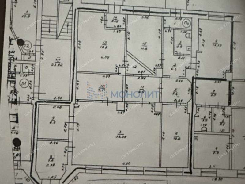 помещение под офис, торговую площадь на бульваре Мира город Дзержинск