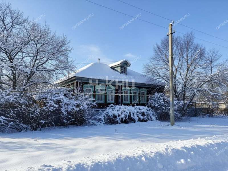 дом на Коммунистической улице деревня Шерстино