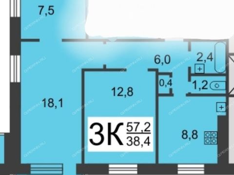 3-komnatnaya-ul-premudrova-d-8-k1 фото