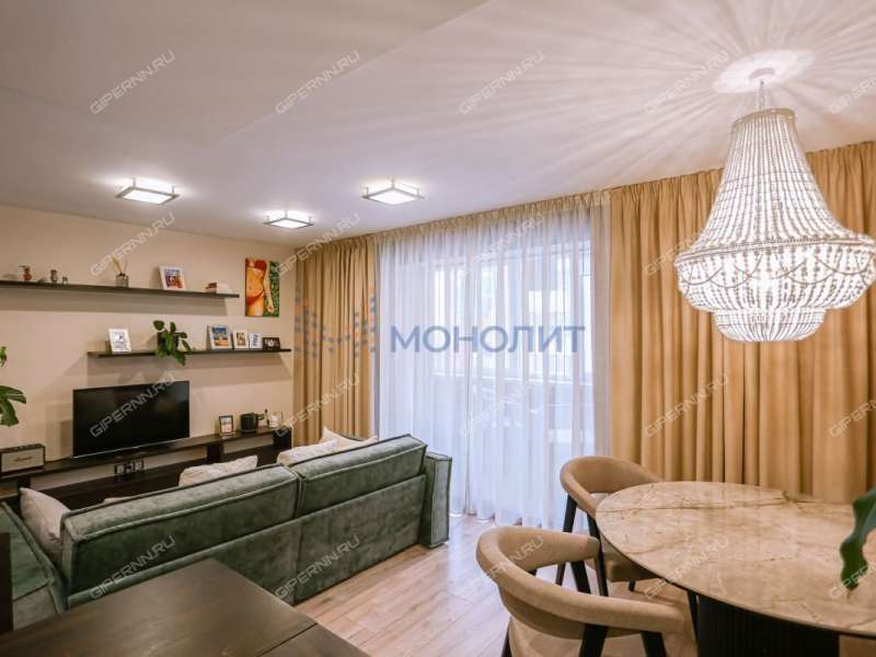 двухкомнатная квартира на Казанском шоссе дом 10 к6