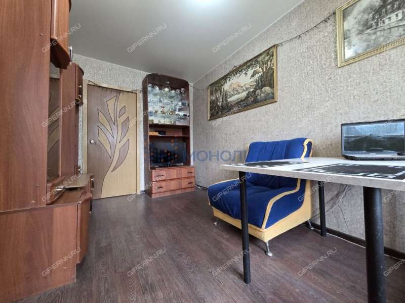 трёхкомнатная квартира на улице Комбрига Патоличева дом 1 город Дзержинск