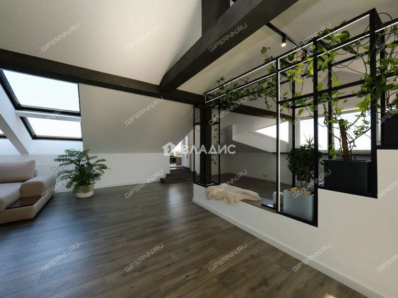 трёхкомнатная квартира на улице Минина дом 29