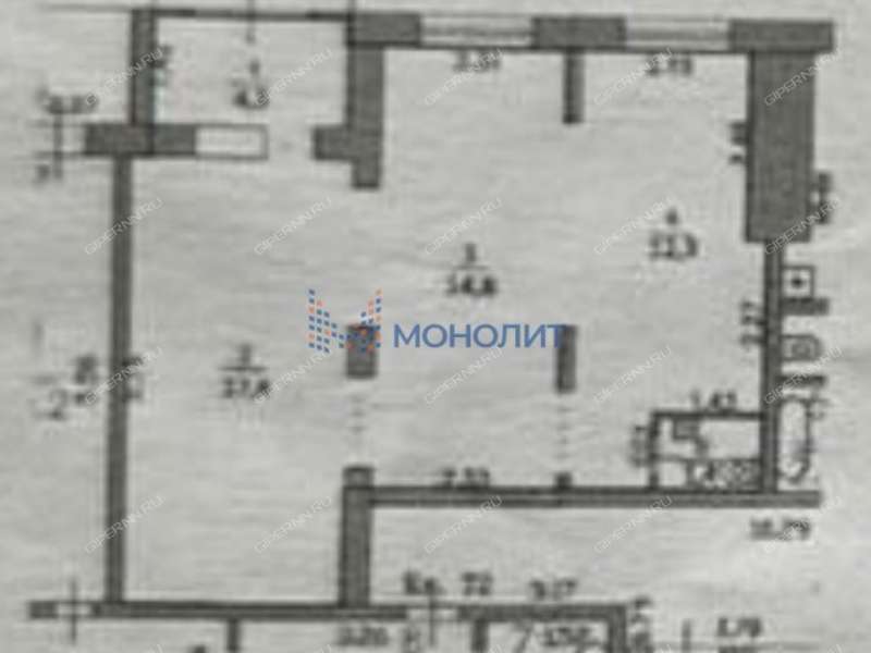 помещение под помещение свободного назначения, торговую площадь на улице Буревестника