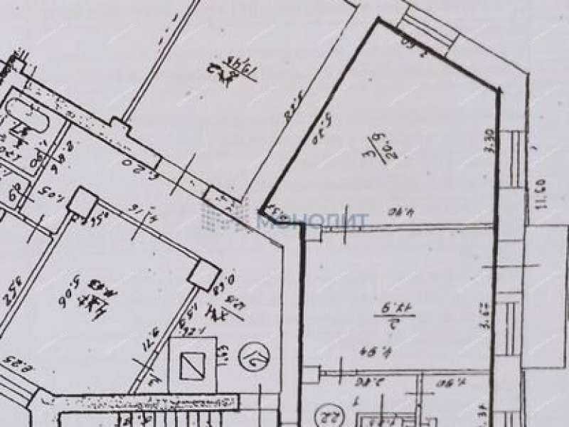 двухкомнатная квартира на проспекте Ленина дом 82 город Дзержинск
