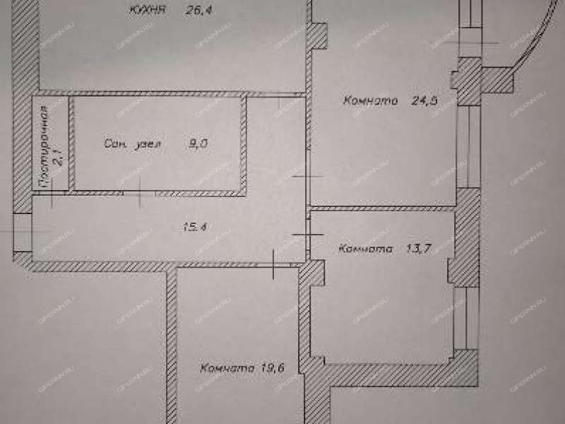 трёхкомнатная квартира на Победной улице дом 14
