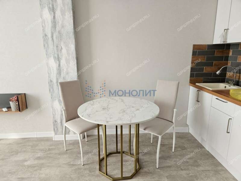 квартира-студия на Гордеевской улице дом 107