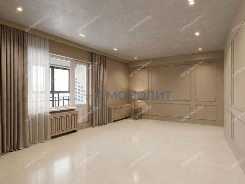 трёхкомнатная квартира на Полтавской улице дом 15