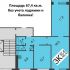 трёхкомнатная квартира на улице Германа Лопатина дом 14/1