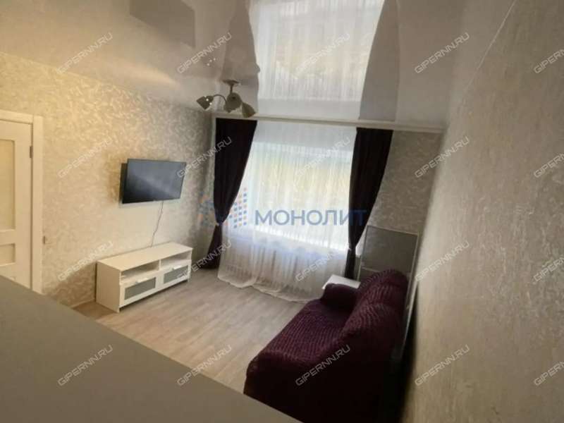 однокомнатная квартира на улице Будённого дом 1В город Дзержинск