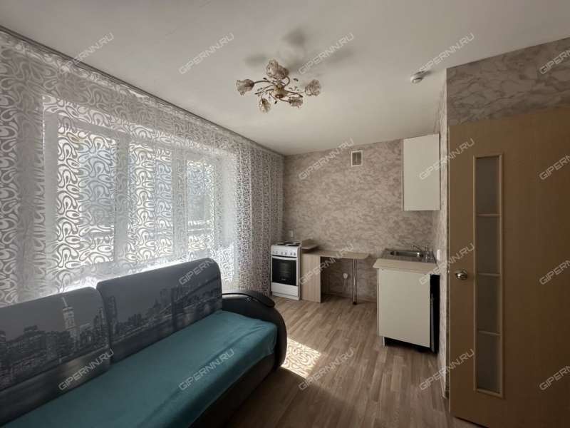 квартира-студия на Космической улице дом 34 к2