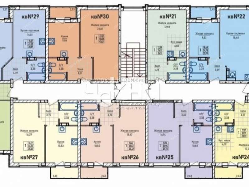 двухкомнатная квартира в Инженерном проезде