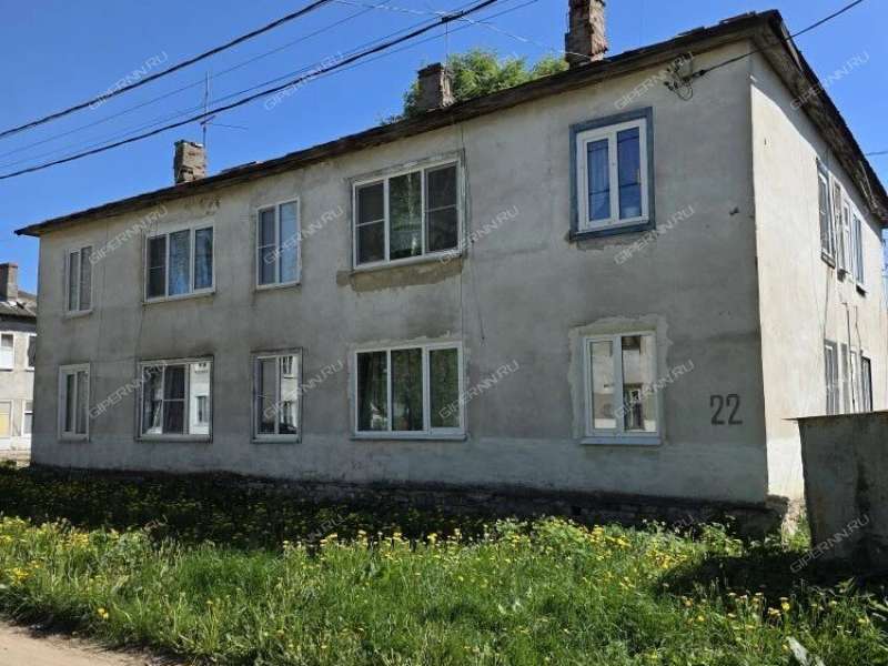 двухкомнатная квартира на Комсомольская ул. дом 22 посёлок Октябрьский