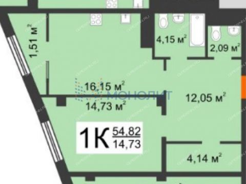 1-komnatnaya-ul-slavyanskaya-d-35-k1 фото