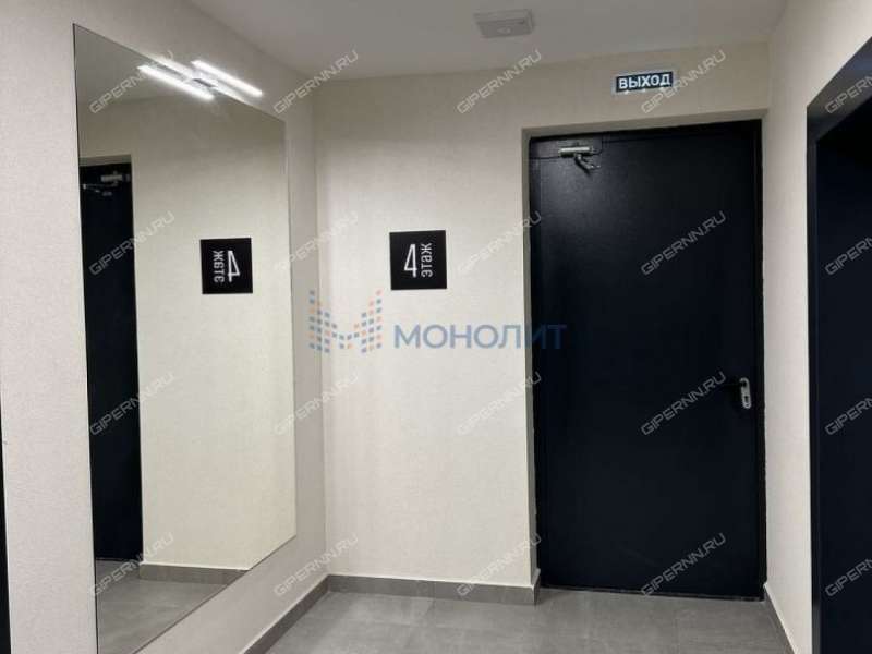 однокомнатная квартира в новостройке на 2-й Оранжерейной улице дом 4