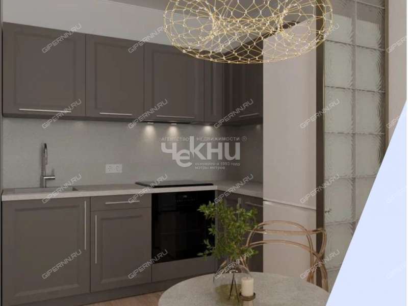 трёхкомнатная квартира на Батумской улице