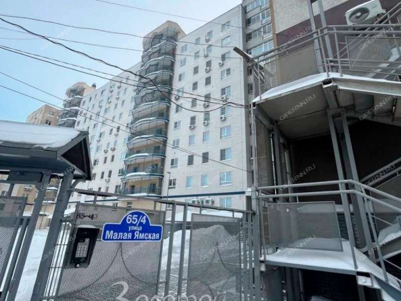 двухкомнатная квартира на Малой Ямской улице дом 65 к4