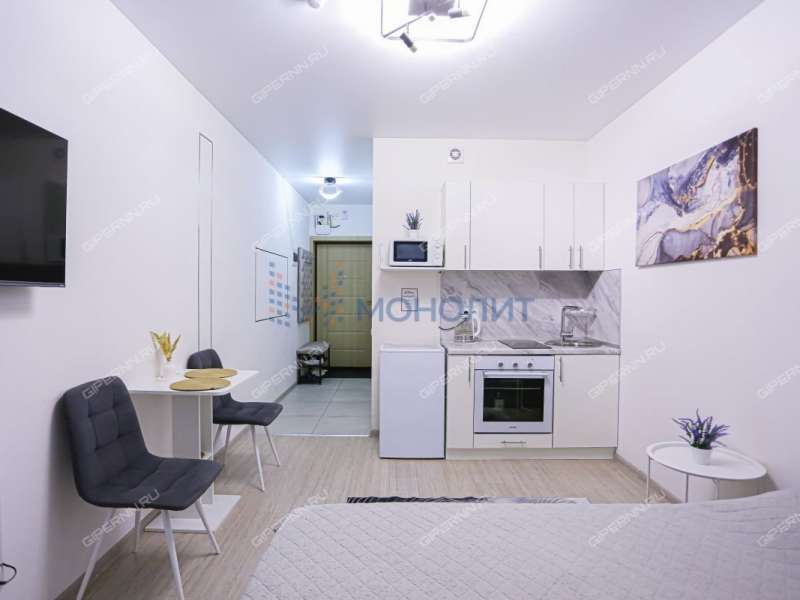 квартира-студия на Правдинской улице дом 43