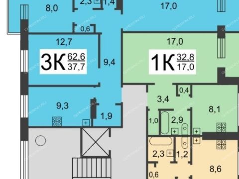 3-komnatnaya-ul-kolomenskaya-d-10 фото