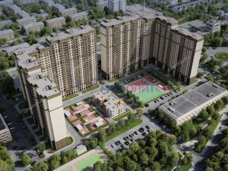 однокомнатная квартира на улице Июльских Дней дом 1 к2