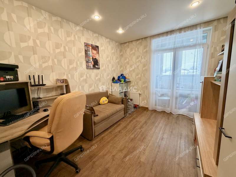 двухкомнатная квартира на улице Героя Советского Союза Аристархова дом 1