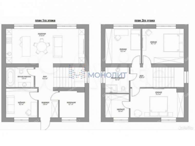 коттедж на улице Котовского город Кстово