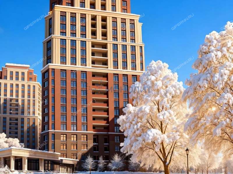 трёхкомнатная квартира на улице Владимира Высоцкого дом 1