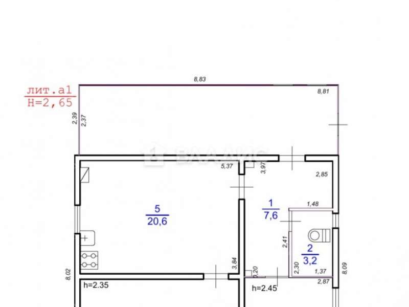 дом на  деревня Большие Круты