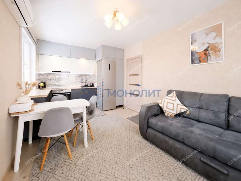 трёхкомнатная квартира на улице Цветочная дом 13 к1