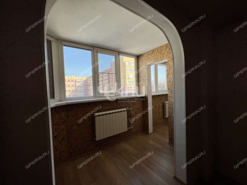 трёхкомнатная квартира на улице Космонавта Комарова дом 2 к1