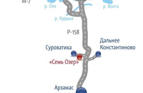 Дальнее константиново нижегородская область карта спутник