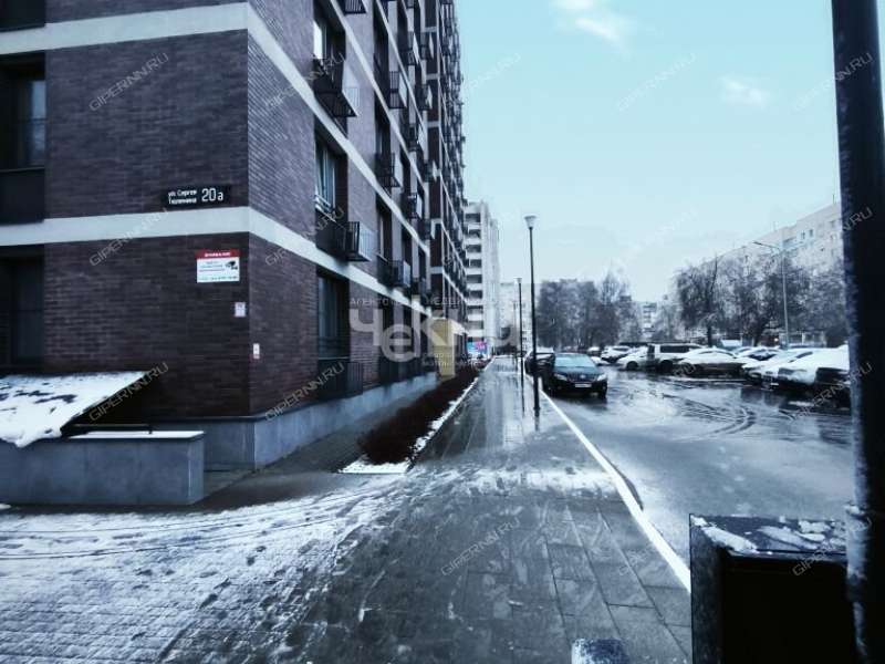 двухкомнатная квартира на улице Сергея Тюленина дом 20А